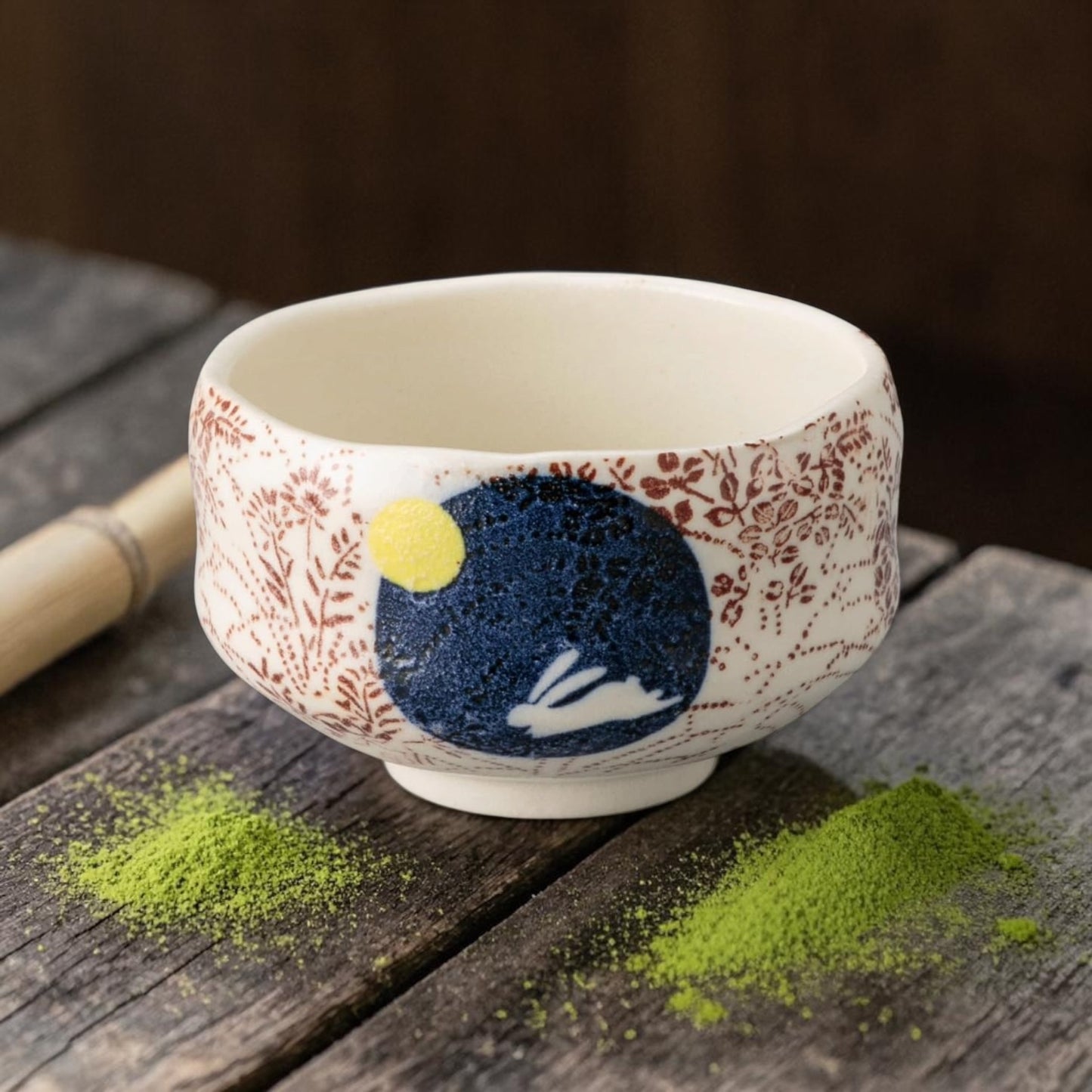 Tsukimi — Moon Rabbit Matcha Bowl