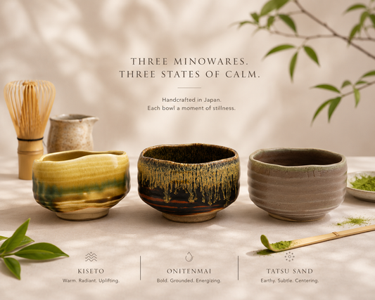 Mino Chawan — Artisan Matcha Bowl