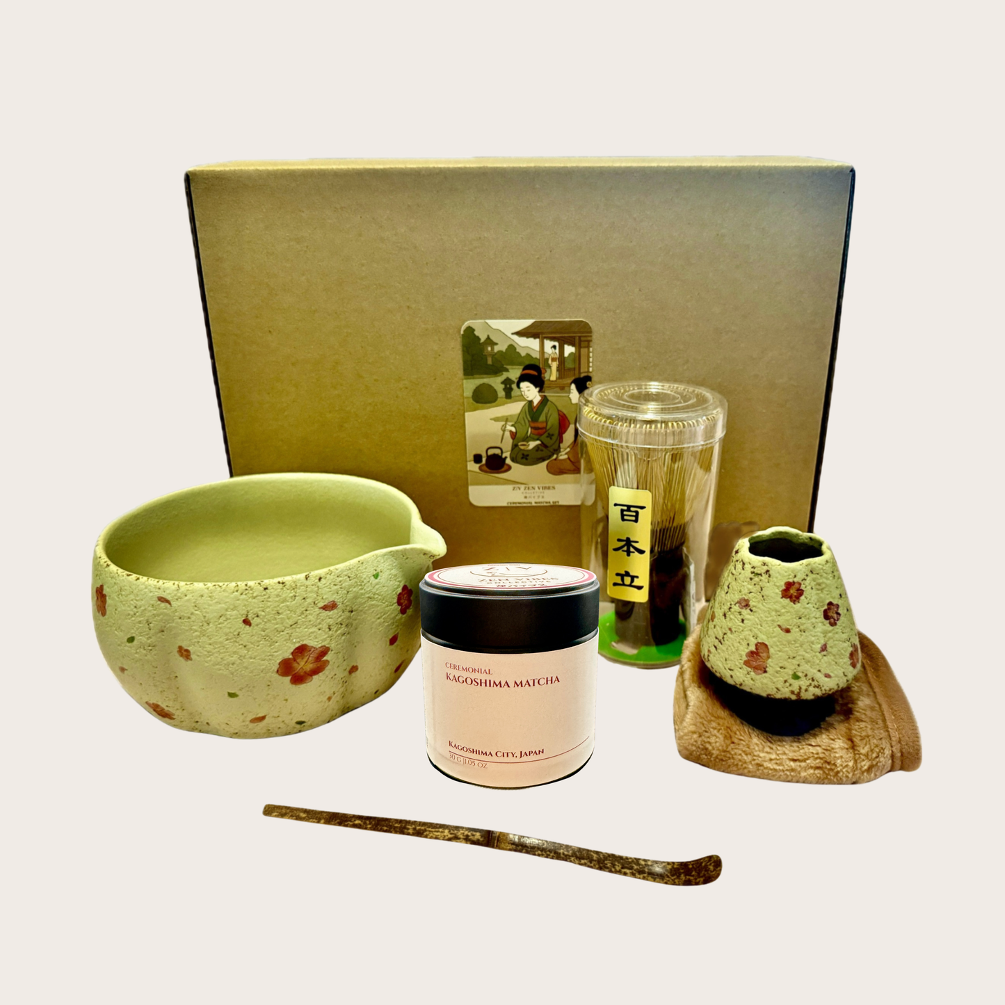 Japanese Matcha Tea Ceremony Sets – Ceremonial 30g tin