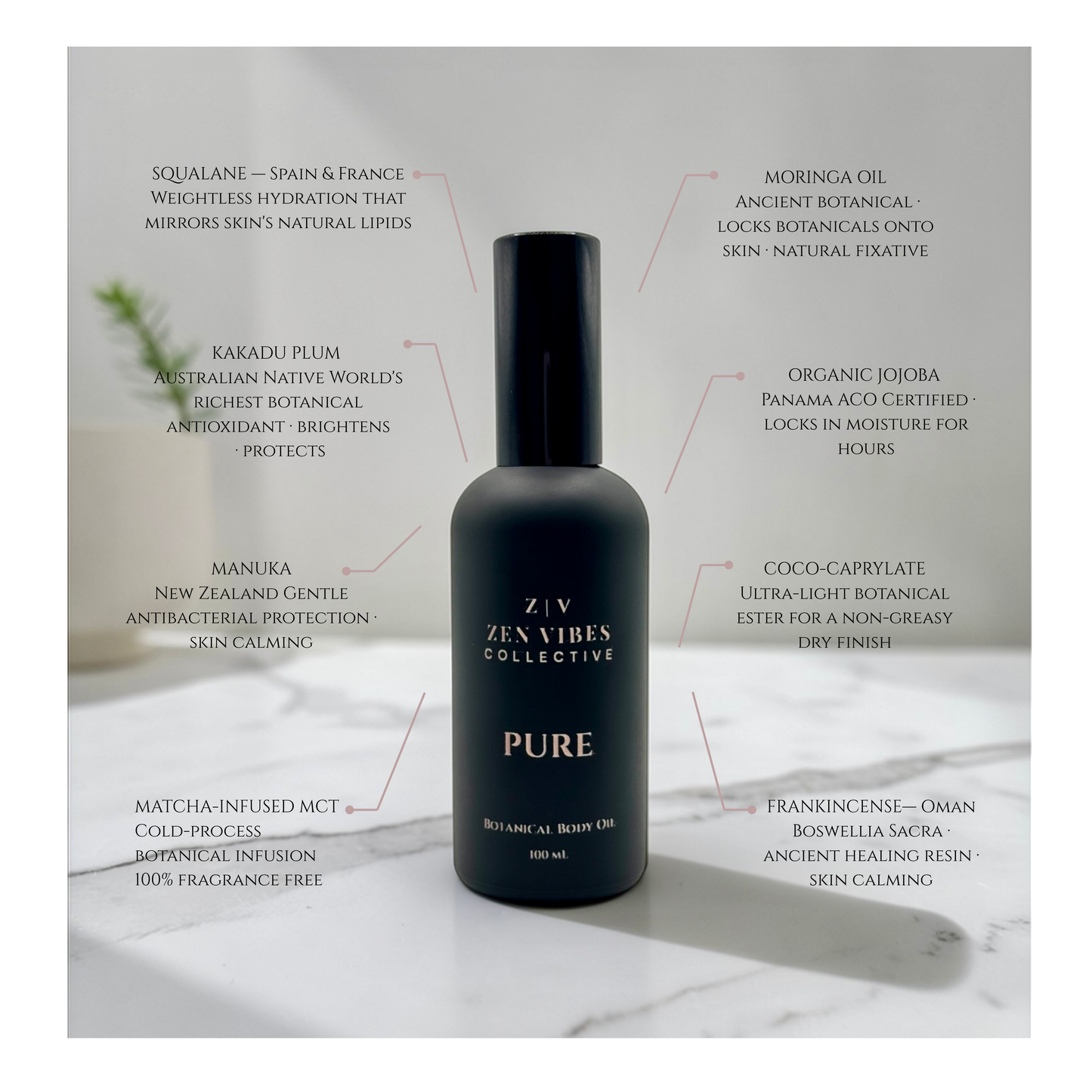 Zen Pure — Botanical Body Oil