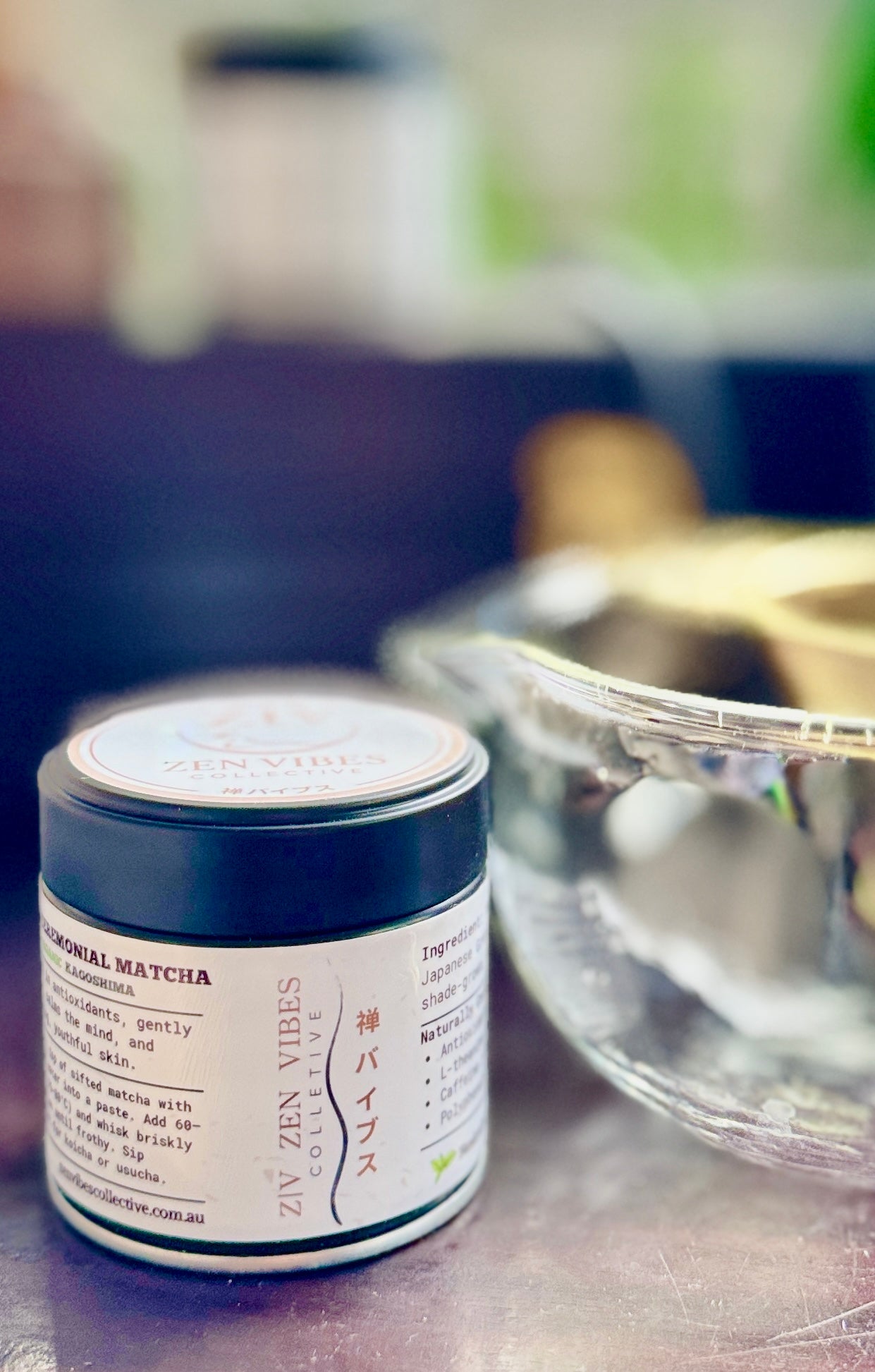 Japanese Certified Organic, Ceremonial Upper Grade Matcha, 30g, Origin: Kagoshima City