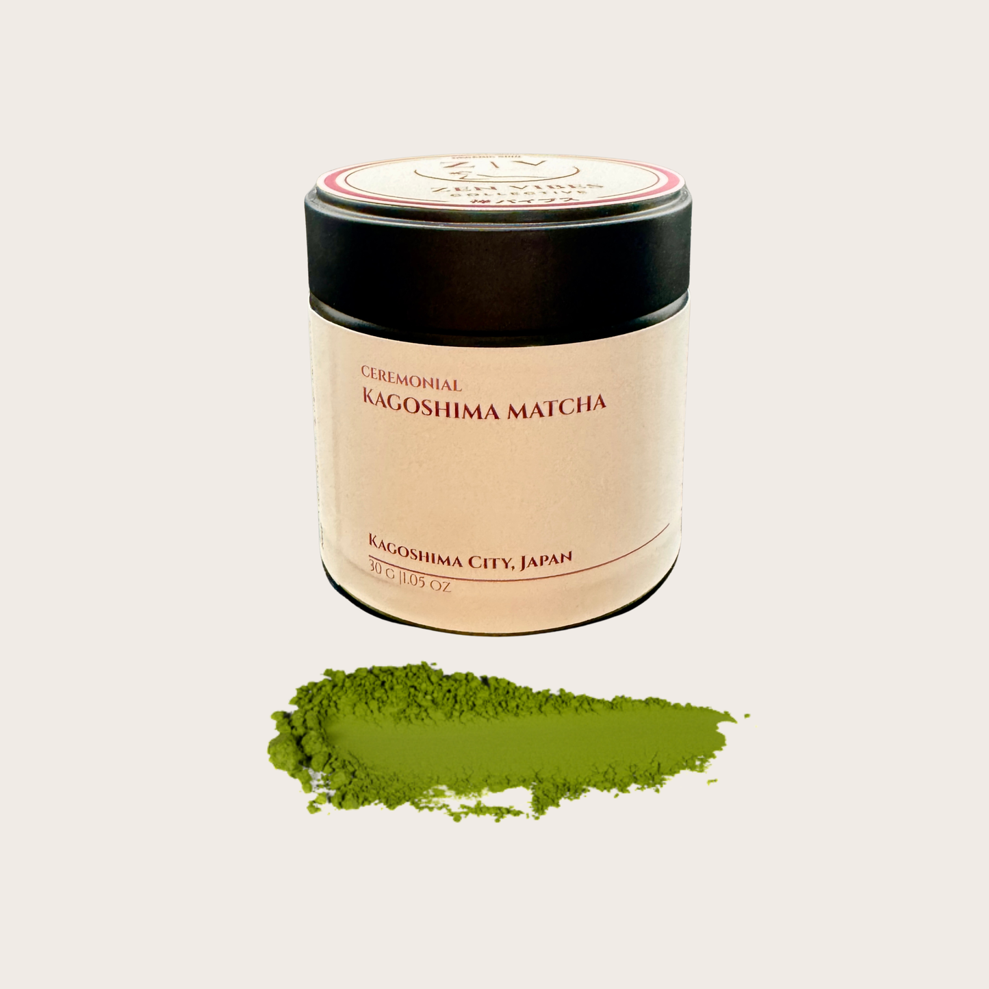 Japanese Certified Organic, Ceremonial Upper Grade Matcha, 30g, Origin: Kagoshima City