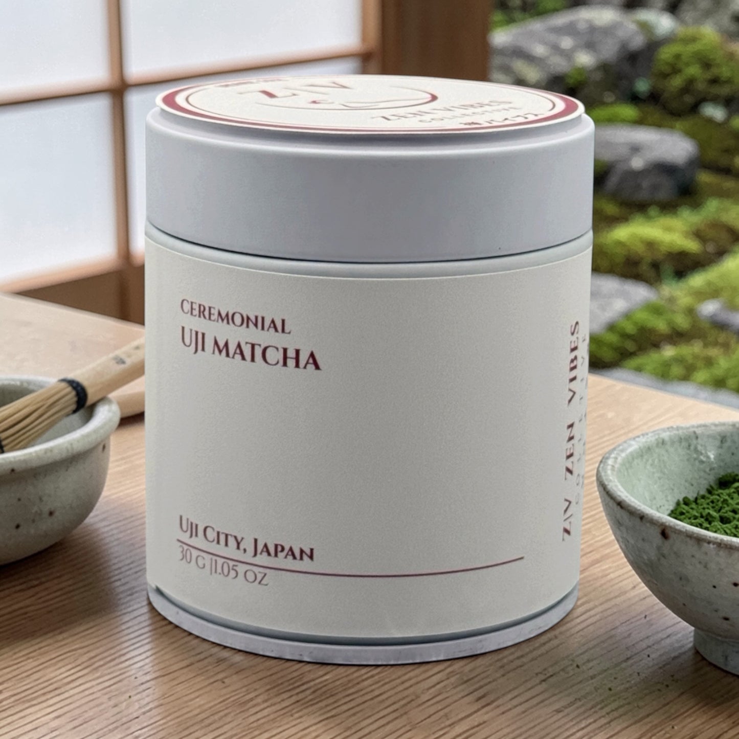 Japanese Certified Organic, Ceremonial Premium Matcha, 30g, Origin: Uji City *free bamboo scoop til end of April*