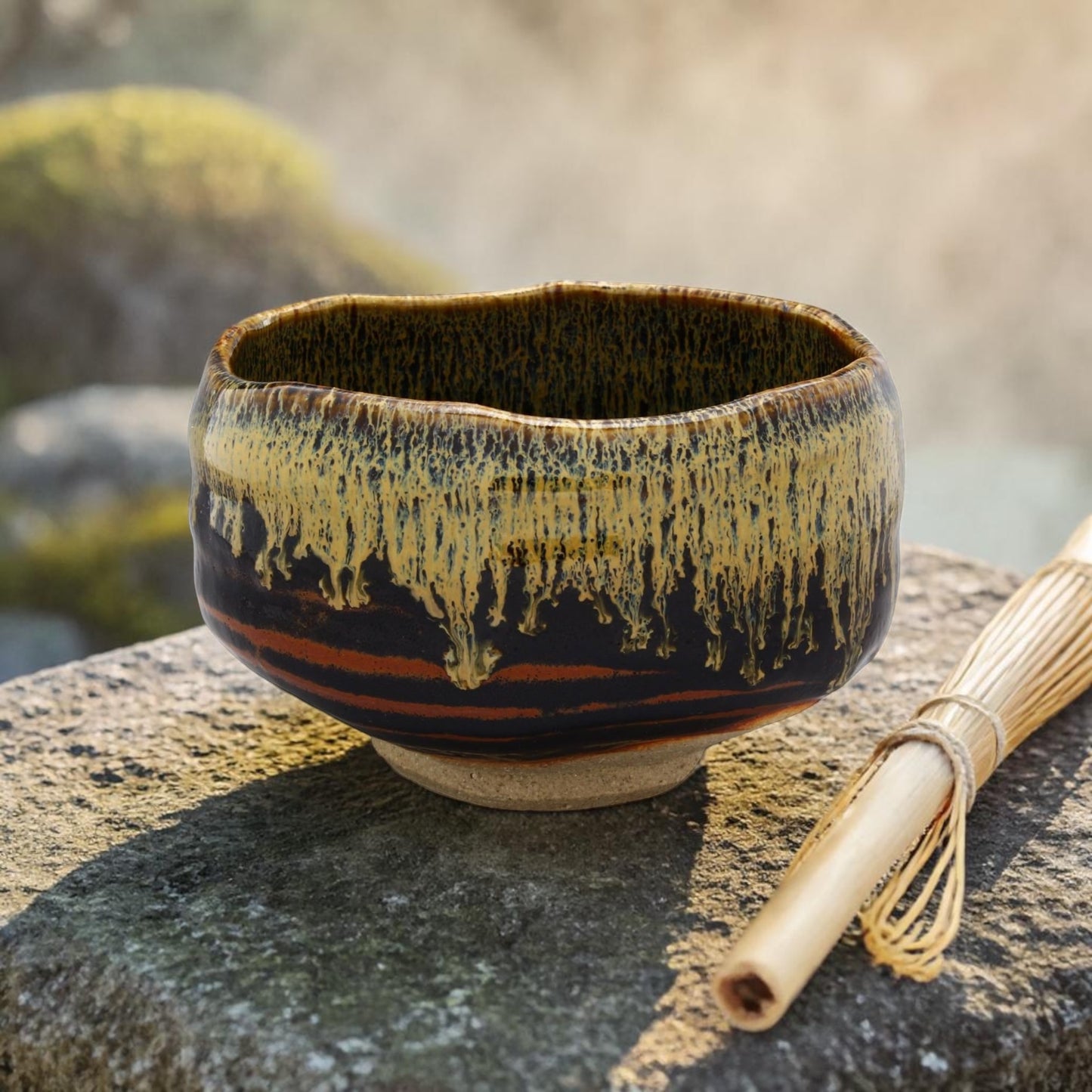 Mino Chawan — Artisan Matcha Bowl