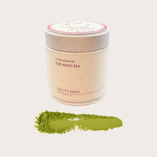 Japanese Certified Organic, Ceremonial Premium Matcha, 30g, Origin: Uji City *free bamboo scoop til end of April*