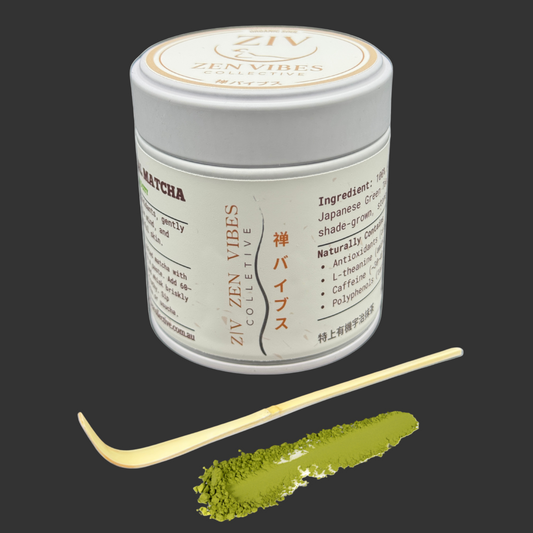 Japanese Certified Organic, Ceremonial Premium Matcha, 30g, Origin: Uji City *free bamboo scoop til end of December*