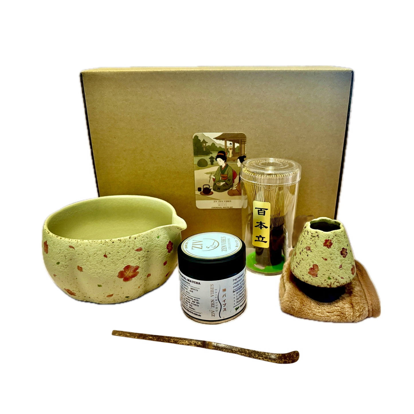 Japanese Matcha Tea Ceremony Sets – Ceremonial 30g tin